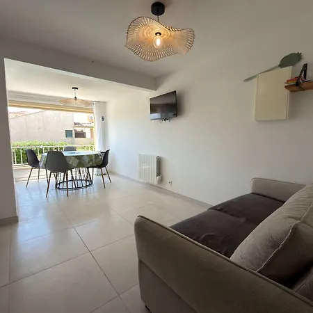 Apartamento Charming Near The With Pool And Parking Valras-Plage